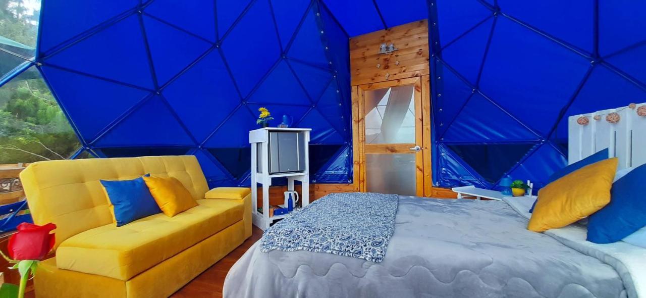 Готель Glamping Blue Ґуатавіта Екстер'єр фото