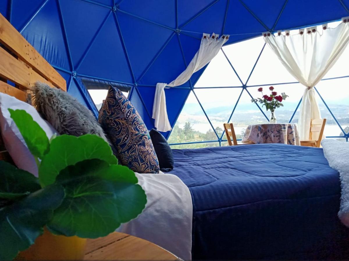 Готель Glamping Blue Ґуатавіта Екстер'єр фото